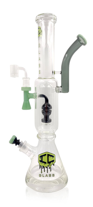 IC Glass 20 Inch 2-in-1 Bong & Dab Rig