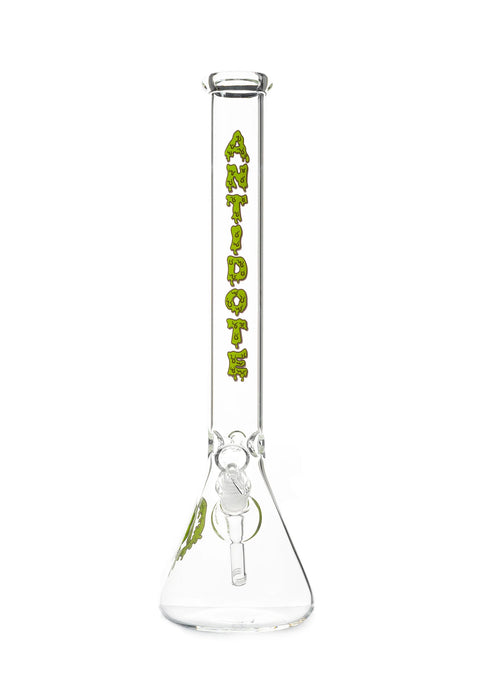 Antidote Glass 18" Beaker Bong Limited Edition Drip Series