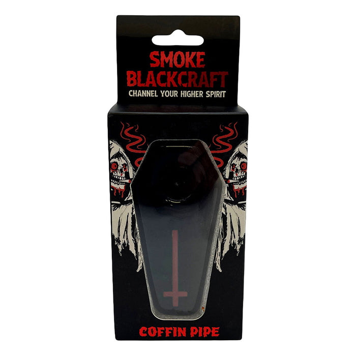 BlackCraft Coffin Glass Hand Pipe