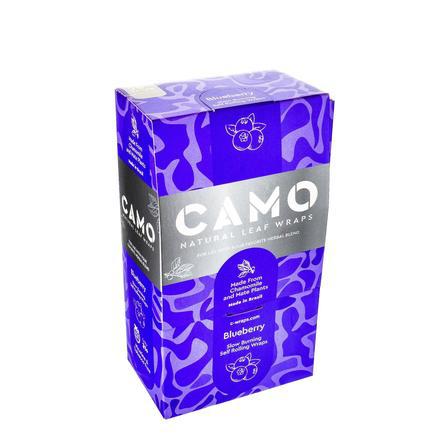 Camo Natural Leaf Rolling Wraps - 11 Flavors