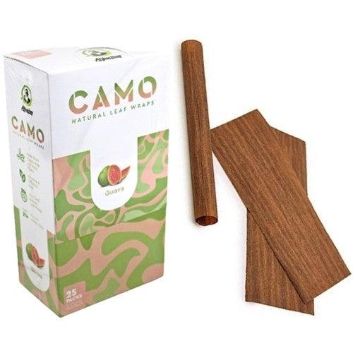 Camo Natural Leaf Rolling Wraps - 11 Flavors