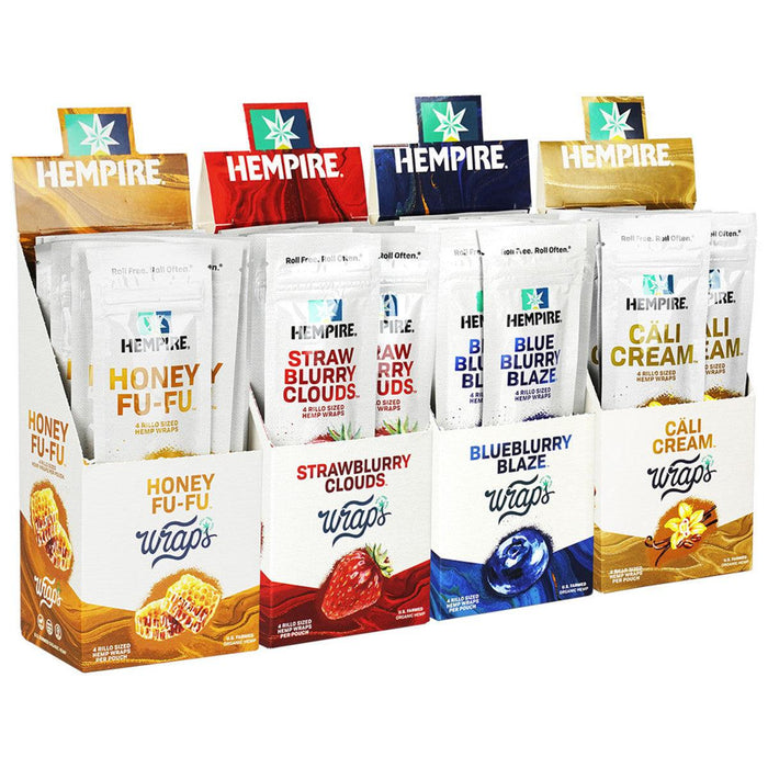 Hempire Hemp Wraps - 4 Flavors
