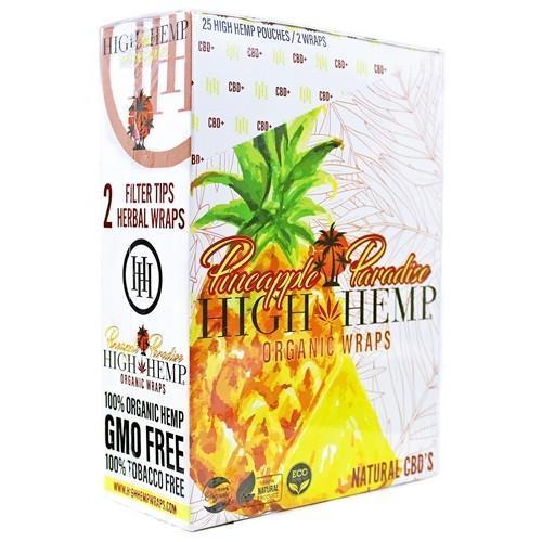 High Hemp Organic Hemp Wraps - 12 Flavors