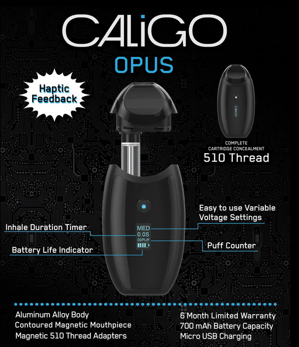 CaliGo Opus 510 Cartridge Vaporizer