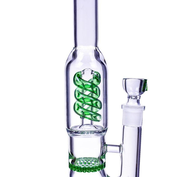 10" Coil Perc Water Pipe
