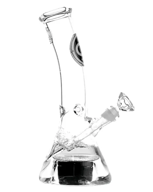 17" Compton Glass Beaker Bong Magnetic Grinder Combo
