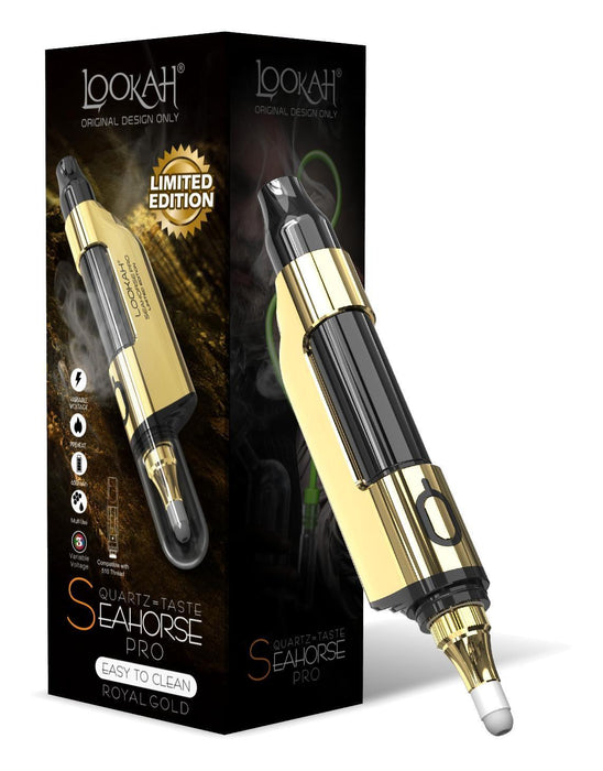 Lookah Seahorse Pro Nectar Collector Limited Edition Royal Gold