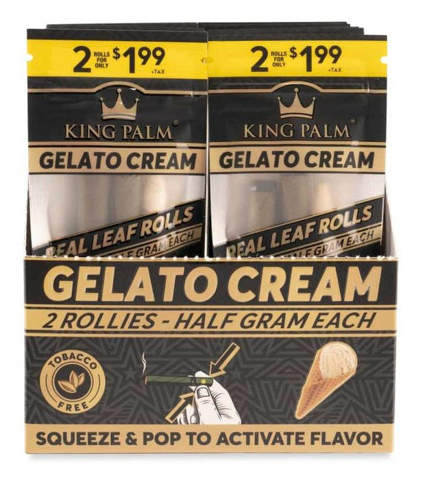 King Palm 2 Rollies Gelato Cream