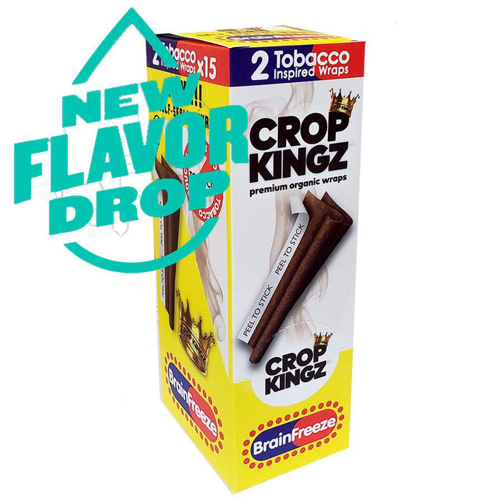 Crop Kingz Organic Hemp Blunt Wraps - 4 Flavors