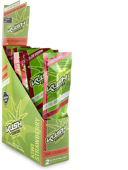 KUSH Hemp Conical Wraps - 6 Flavors