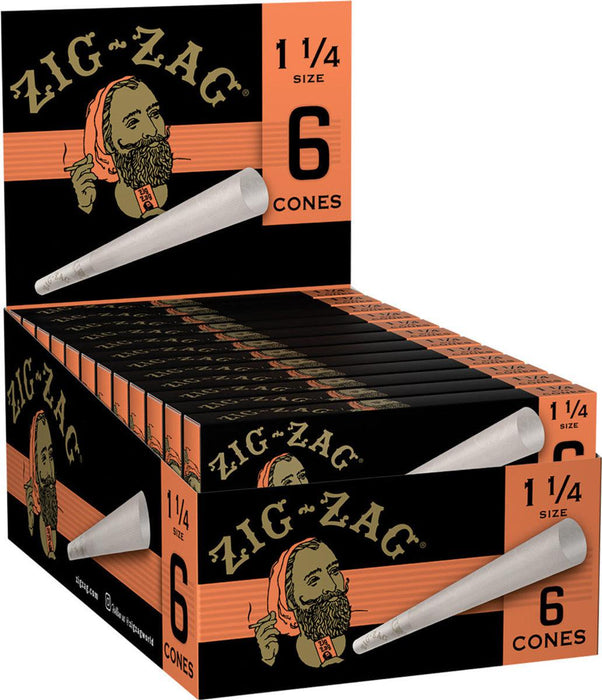 Zig Zag Pre-Rolled Cones - 1 1/4