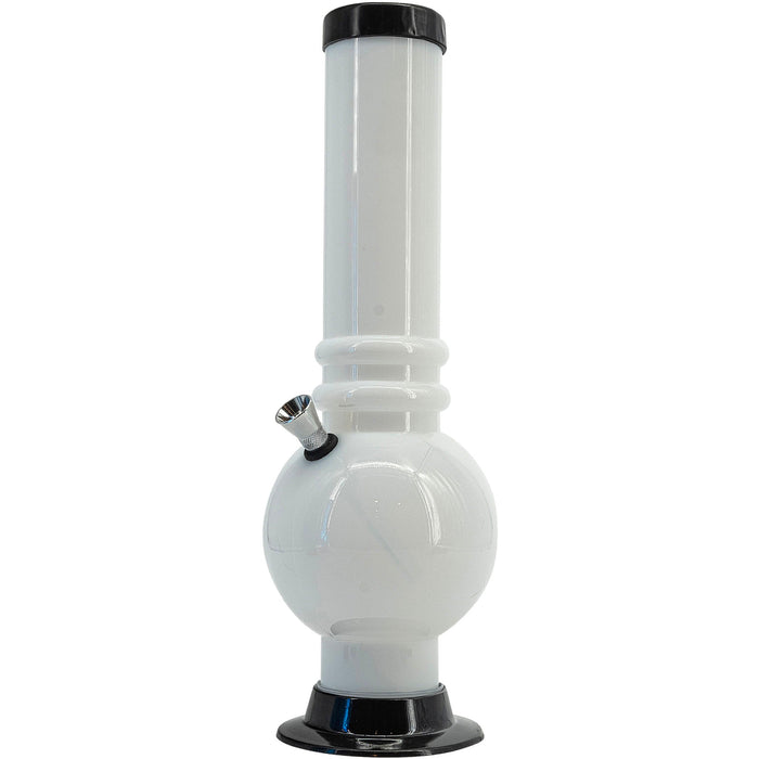 Acrylic Bubble Base Bong | 12" Or 15"