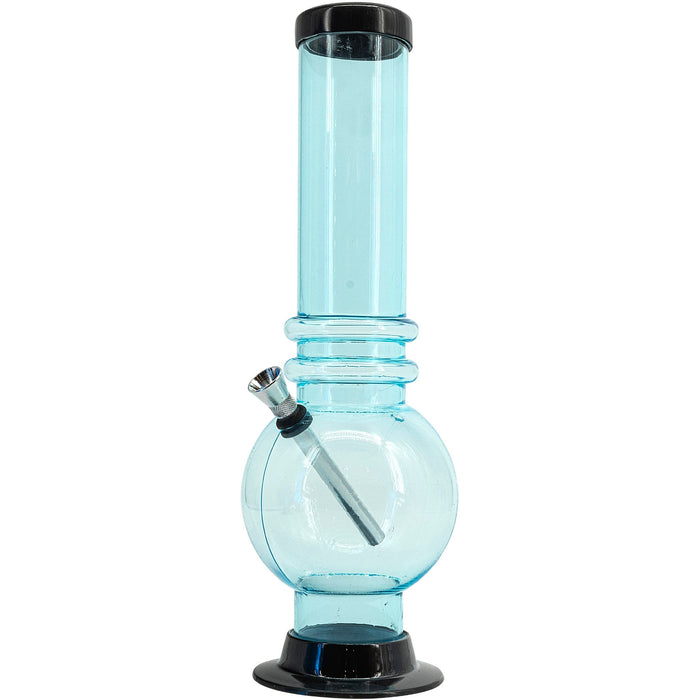 Acrylic Bubble Base Bong | 12" Or 15"