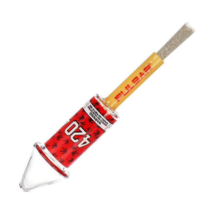 Pulsar Bottle Rocket Glass Joint & Cone Holder