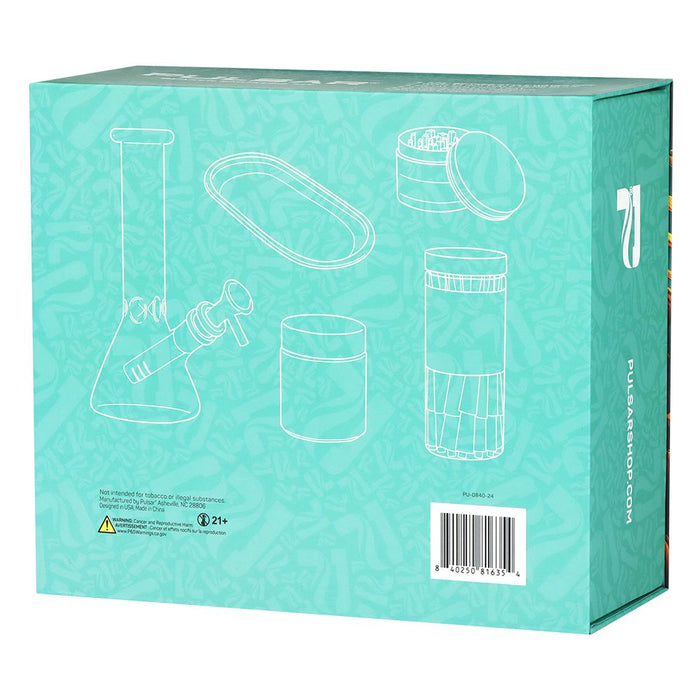 Design Series Beaker Water Pipe Smoker's Kit