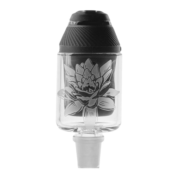 Empire Glassworks Etched Flower Water Pipe Attachment For Puffco Proxy