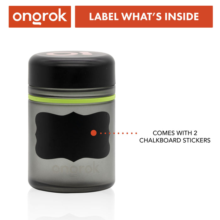 Ongrok 500ml Child Resistant Jars 2 Pack