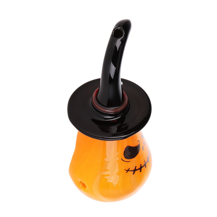 Kush Cargo The Pumpkin Witch Glass Hand Pipe