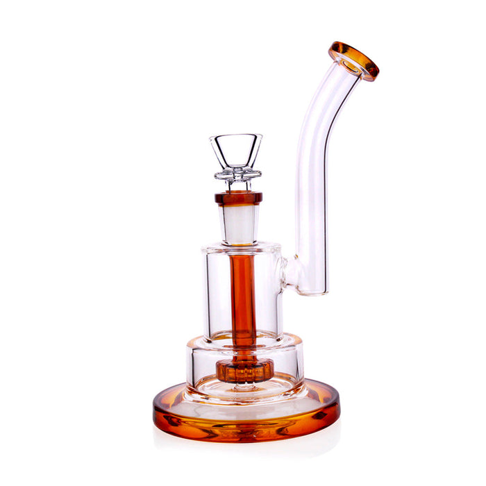 Stacked Chamber Showerhead Perc Water Pipe