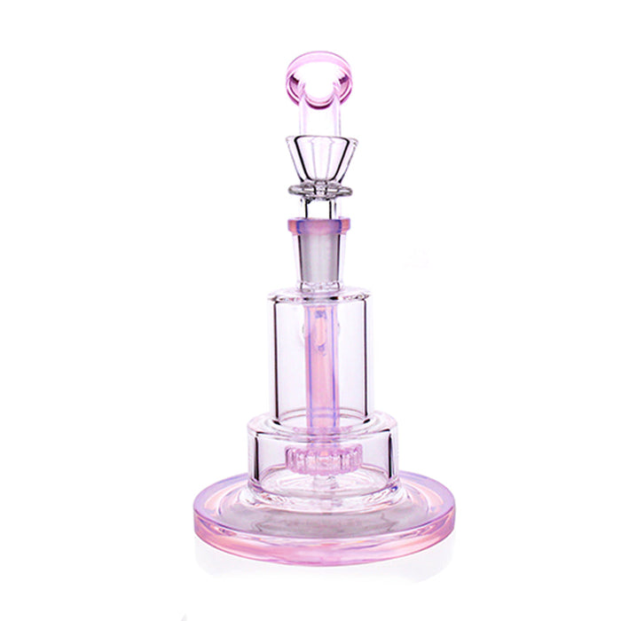 Stacked Chamber Showerhead Perc Water Pipe