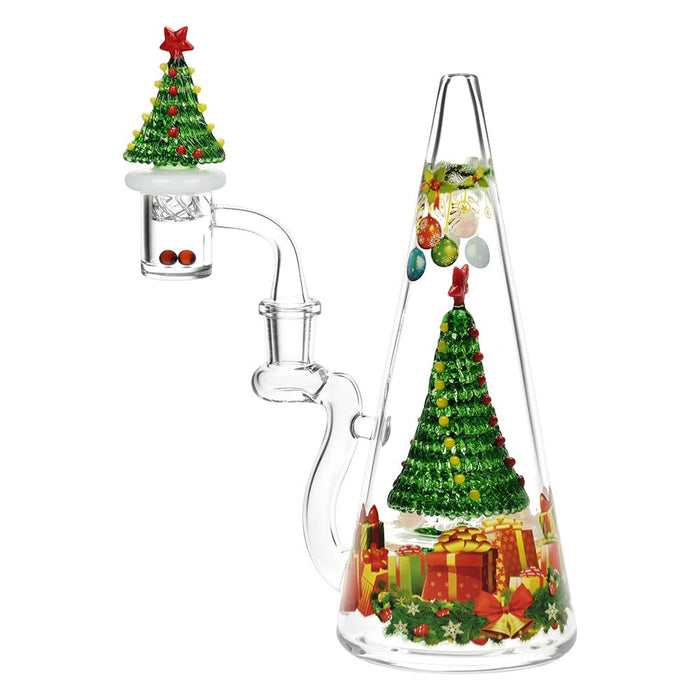 Presents Under The Christmas Tree Glass Dab Rig Set