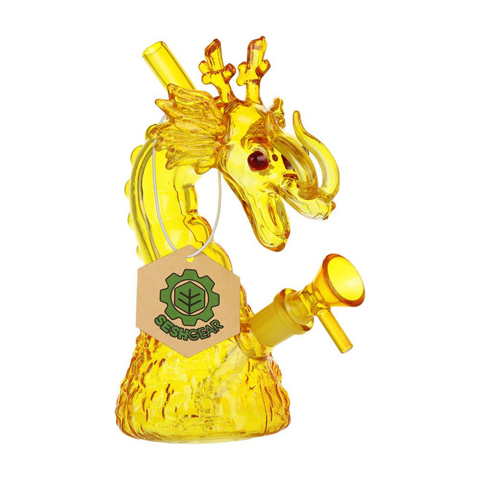 SeshGear Rising Dragon Glass Water Pipe