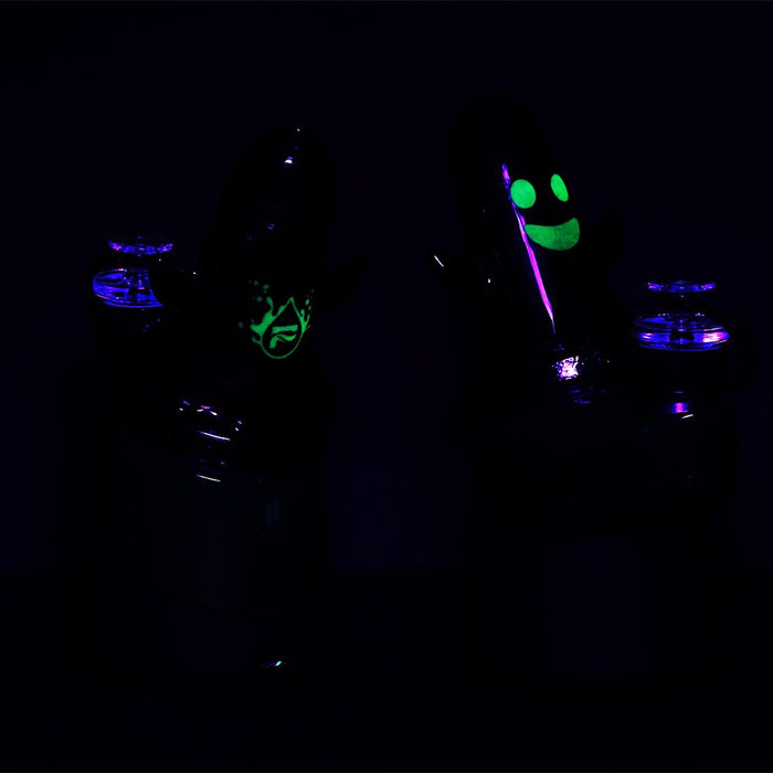 Pulsar Ghostly Glow Bubbler Attachment for Puffco Peak / Pro