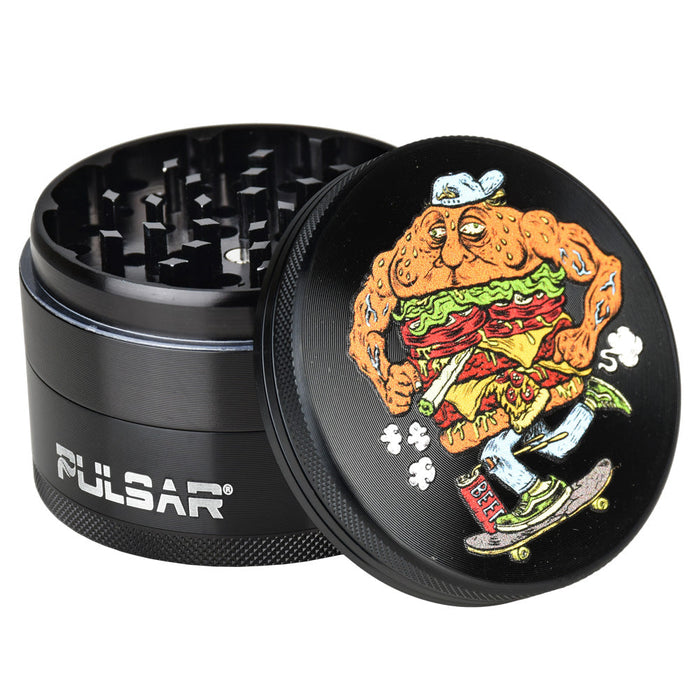 Pulsar Artist Series 4 Piece Grinder Skateburger