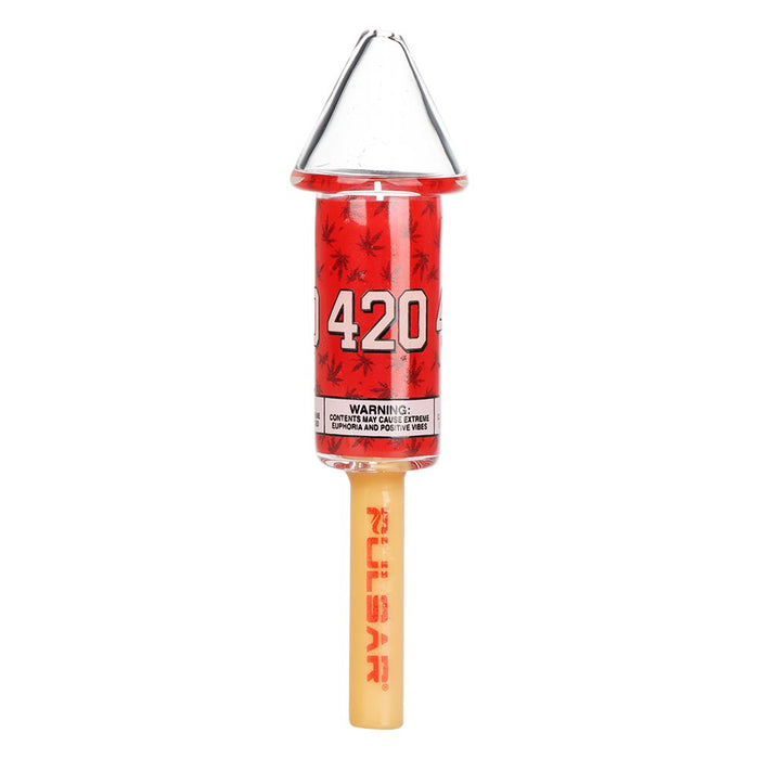 Pulsar Bottle Rocket Glass Joint & Cone Holder