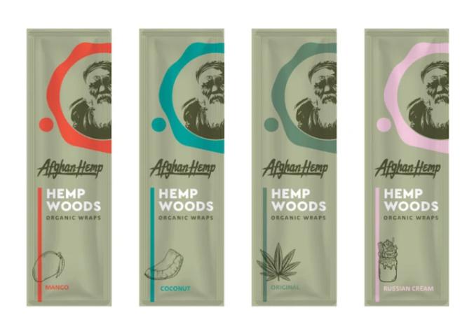 Afghan Hemp Wraps 'Hemp Woods' - 8 flavors