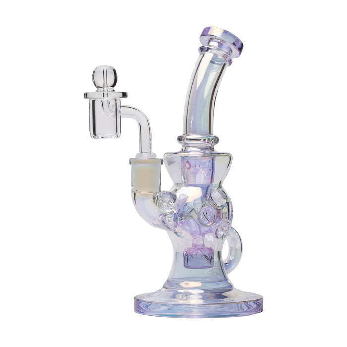 Human Grade 8.5" Swiss Incycler Glass Recycler Dab Rig