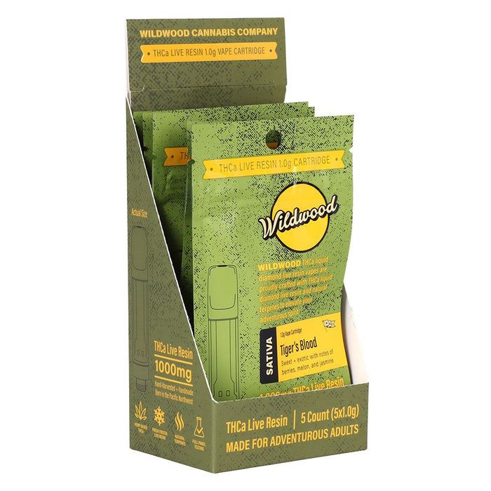Wildwood Dispensary Grade Live Resin THCA Cartridge 1g