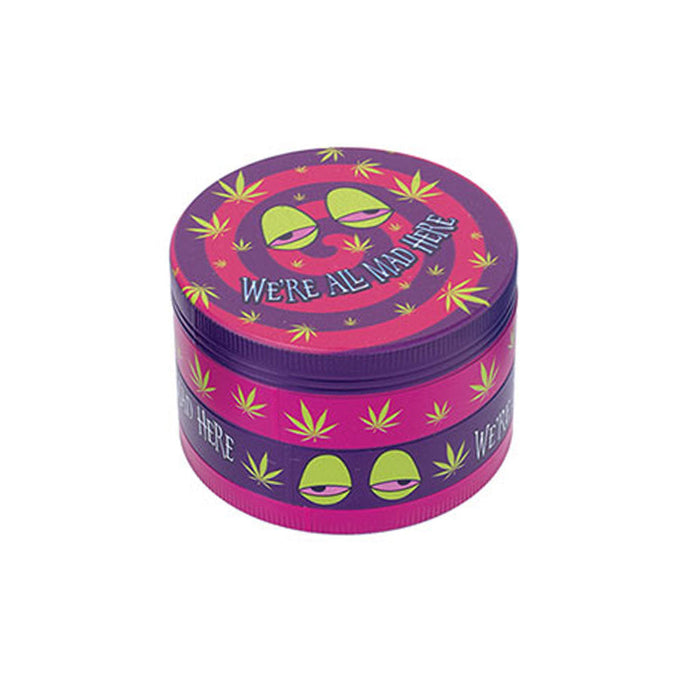 We're All Mad Here 4 Piece Grinder