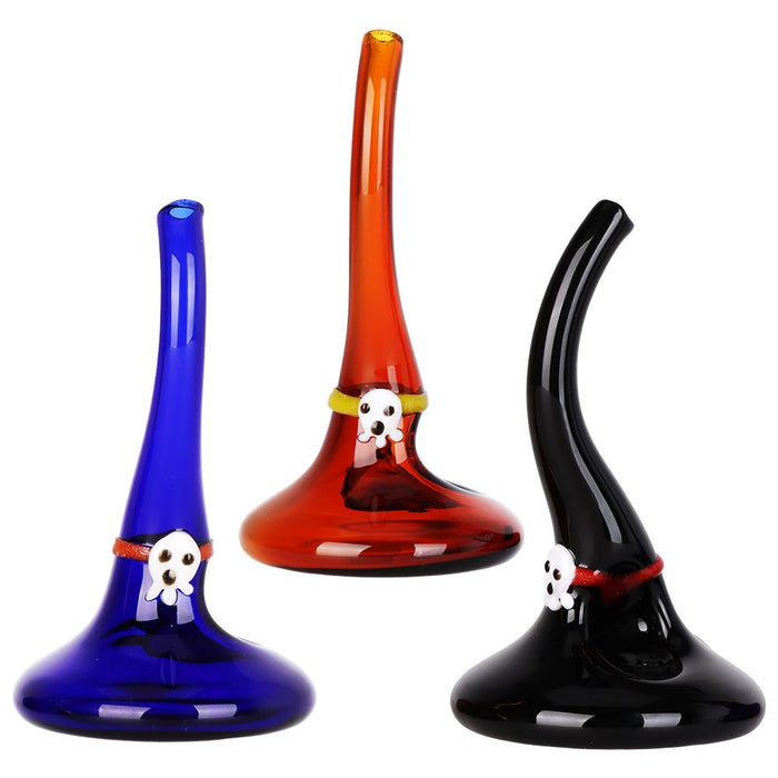 Witch's Hat Glass Hand Pipe