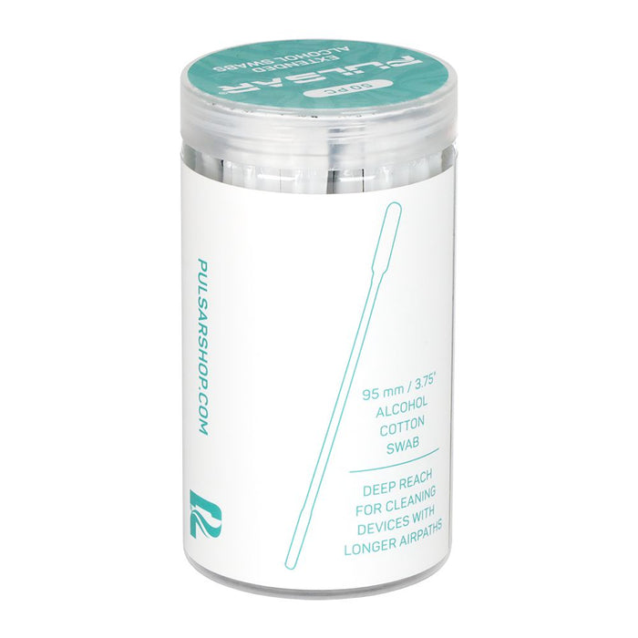 Pulsar Alcohol Cotton Cleaning Swabs 50 Count Tub