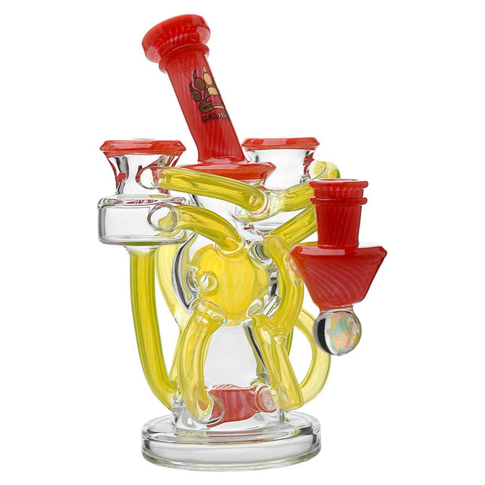 Calibear Artistic Recycler Dab Rig with Opal