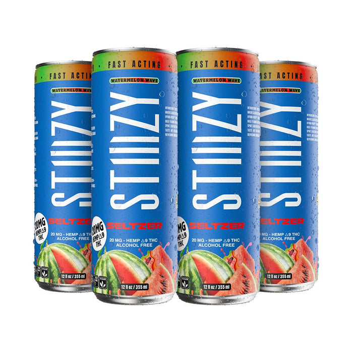 STIIIZY D9 Hemp Seltzer | 12oz | 20mg | 24ct Case