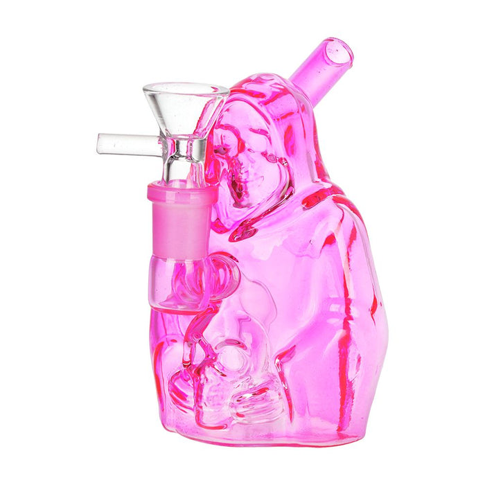 SeshGear Nocturnal Nightmare Glass Water Pipe - 4 Piece Set