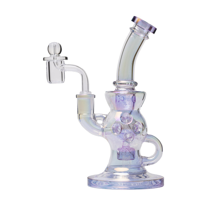 Human Grade 8.5" Swiss Incycler Glass Recycler Dab Rig