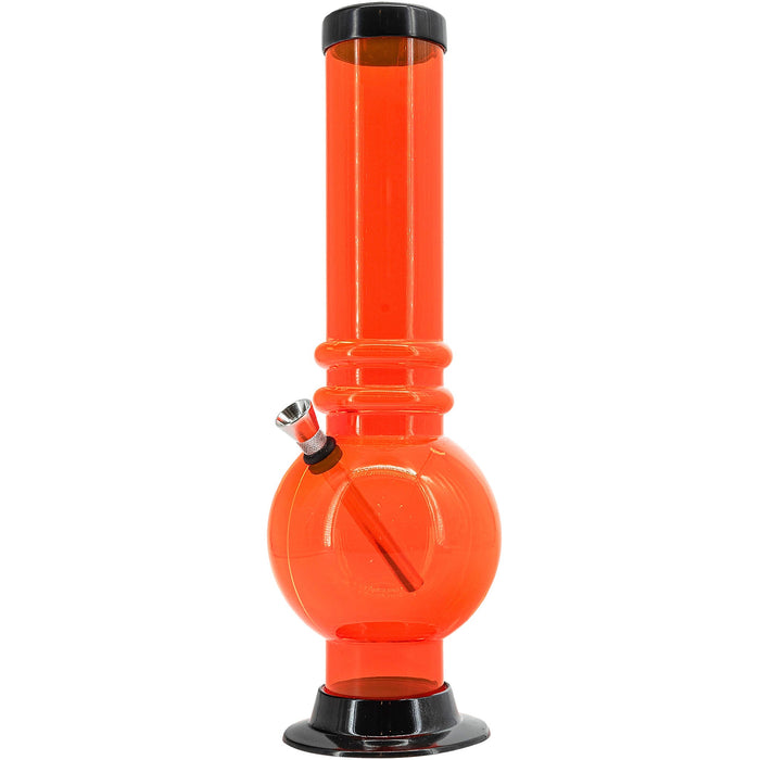 Acrylic Bubble Base Bong | 12" Or 15"