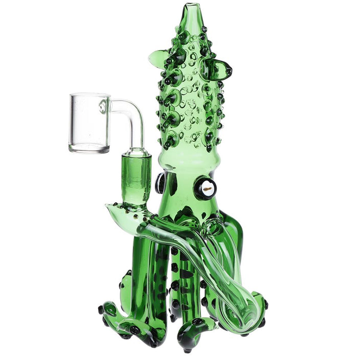Kush Cargo Spiny Squid Glass Dab Rig