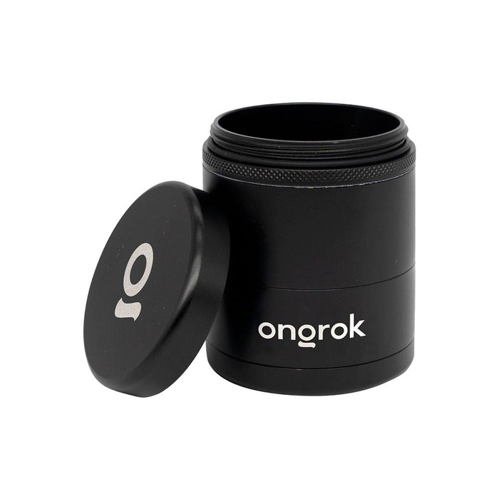 ONGROK Flower Petal Toothless Aluminum Storage Grinder