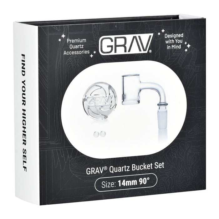 GRAV Seamless Quartz Banger Set 14mm M