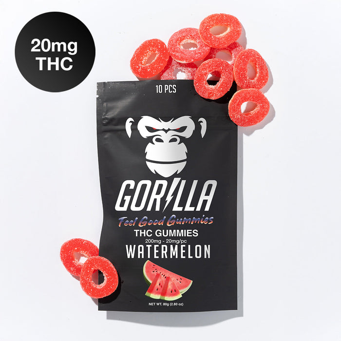 Gorilla THC Gummies 20MG Delta 9