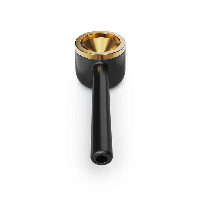 VESSEL Helix Pipe Anodized Aluminum Hand Pipe - Black