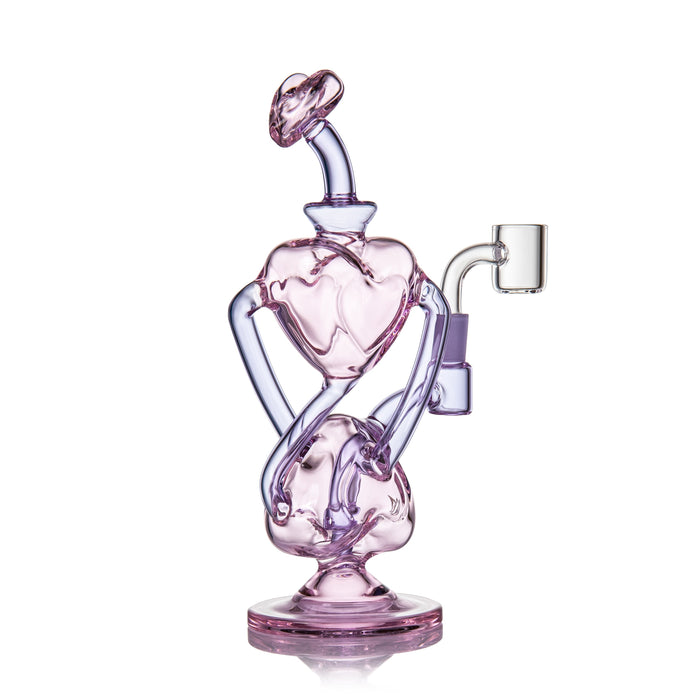 Mj Arsenal Heart to Heart Mini Dab Rig Limited Edition Valentines