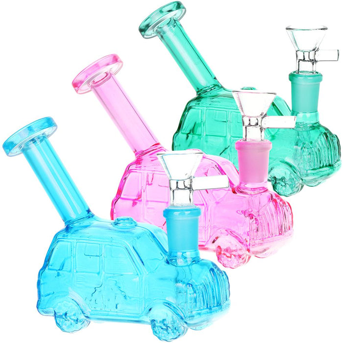Station Wagon Mini Glass Water Pipe