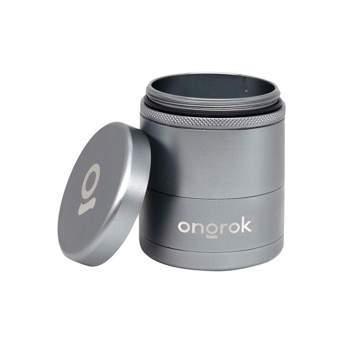 ONGROK Flower Petal Toothless Aluminum Storage Grinder