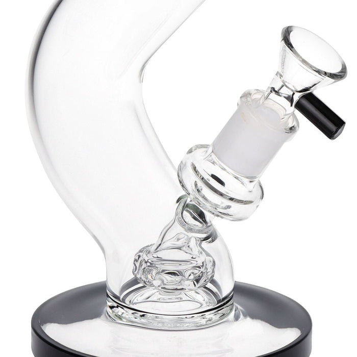 SeshGear Curved Glass Water Pipe 7.75"