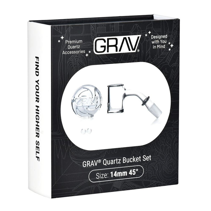GRAV Seamless Quartz Banger Set 14mm M